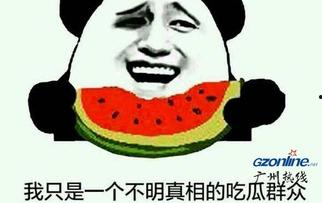 做个吃瓜群众的意思,做个吃瓜群众的快乐与烦恼